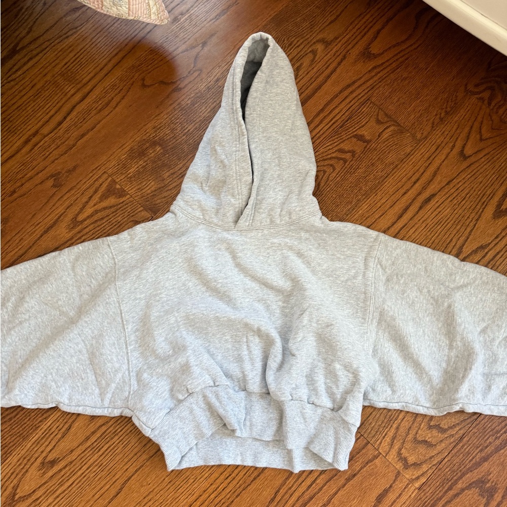 TNA Cozy Heather Gray Hoodie